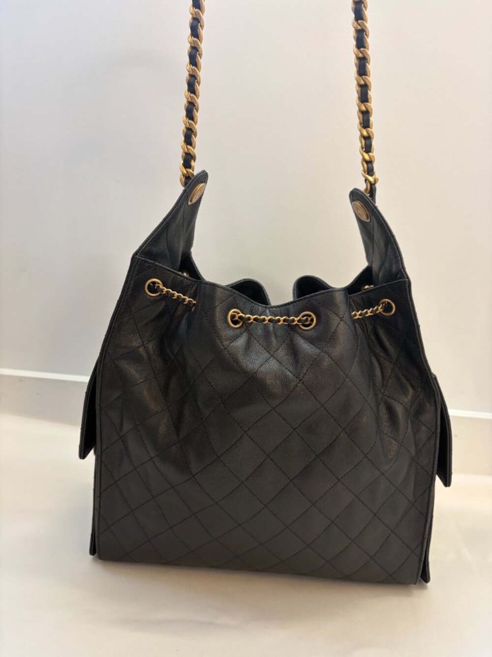 Chanel 25 Medium Handbag in Black - Picture 6 of 10